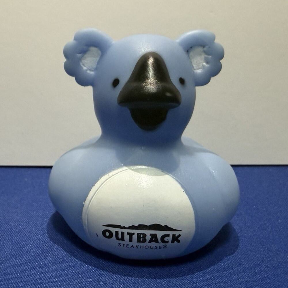 Special Edition Outback Steakhouse Blue Koala Rubber Duck Jeep Ducking Fun